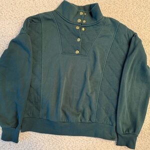 Sonoma Quilted Snap Pullover